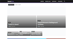 Desktop Screenshot of gamerlive.tv
