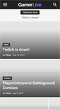 Mobile Screenshot of gamerlive.tv
